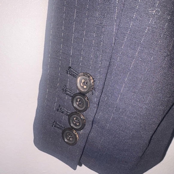 Elie Tahari Navy Wool Skirt Set - Picture 7 of 14